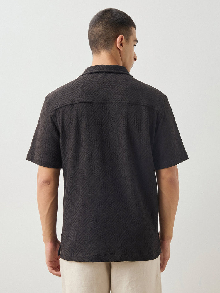 Boxy Fit Knit Shirt