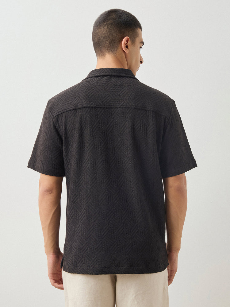 Boxy Fit Knit Shirt