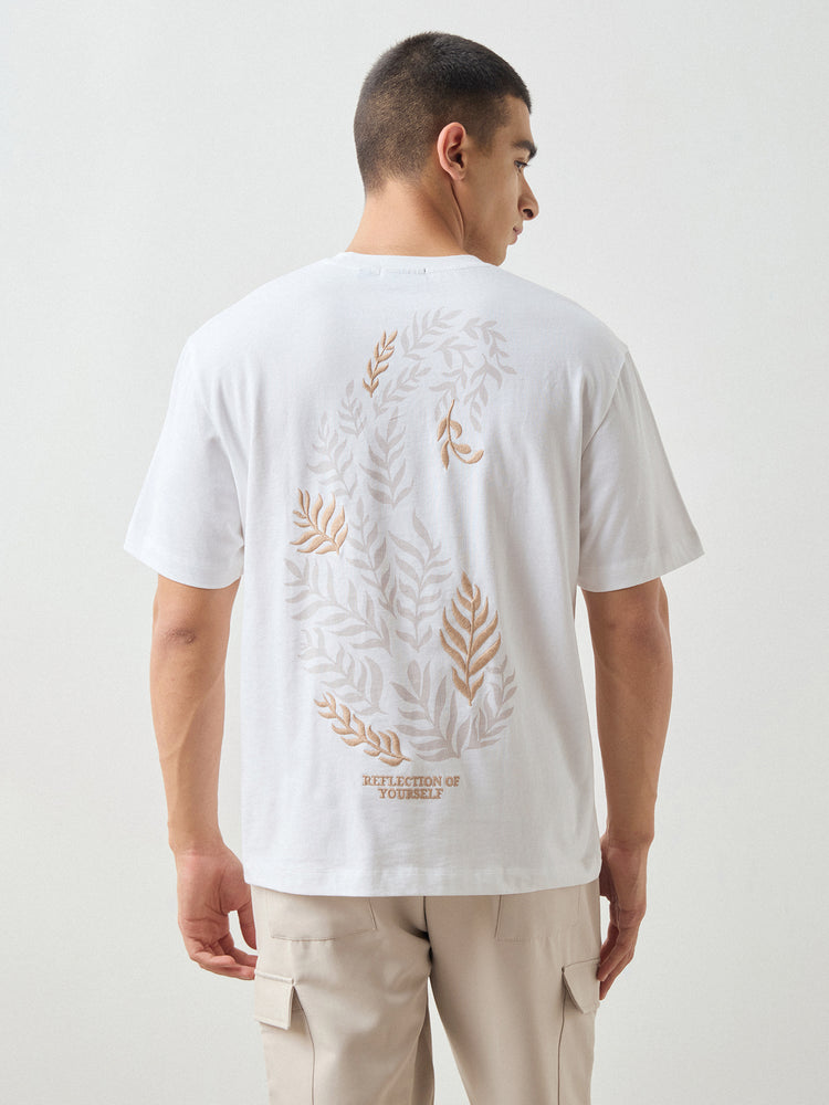 Relaxed Fit Back Print T-Shirt