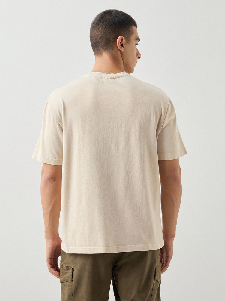 Relaxed Fit Chest Print T-Shirt