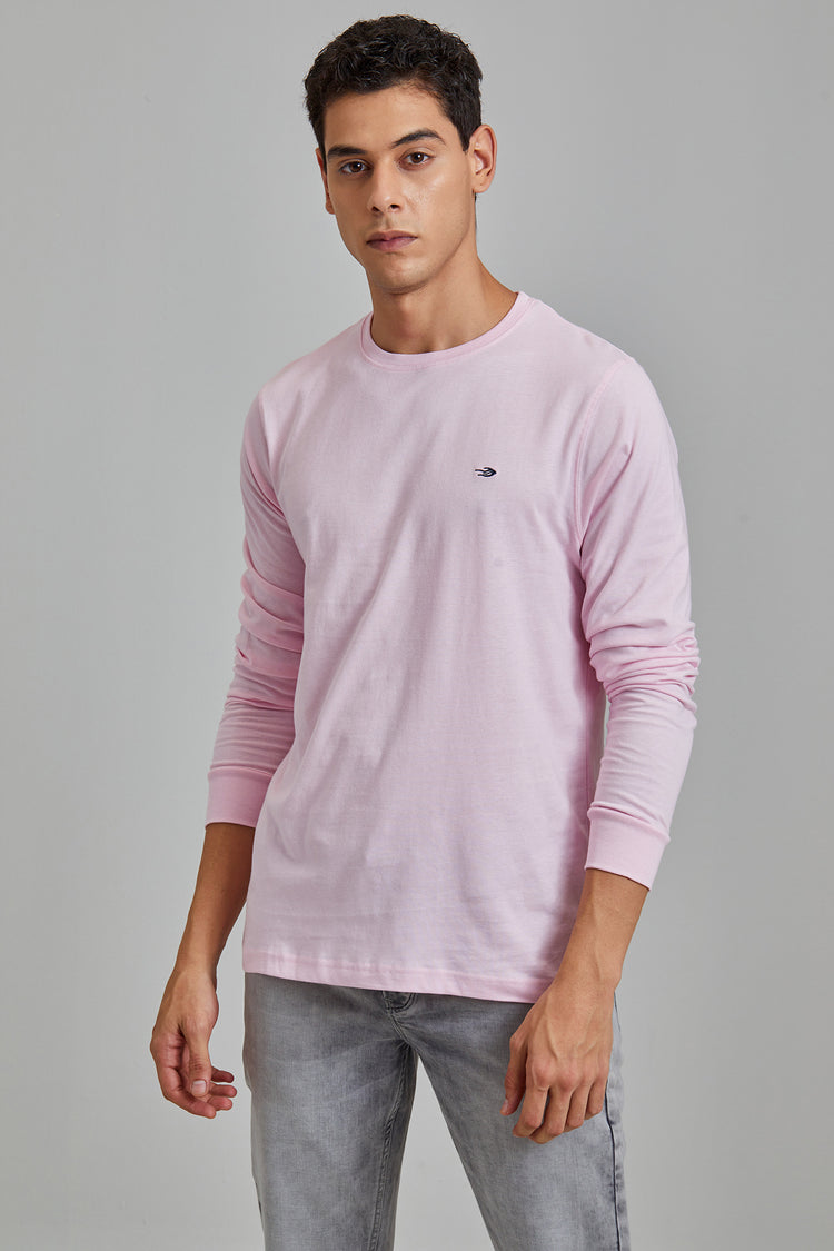 Pink Plain T-Shirt