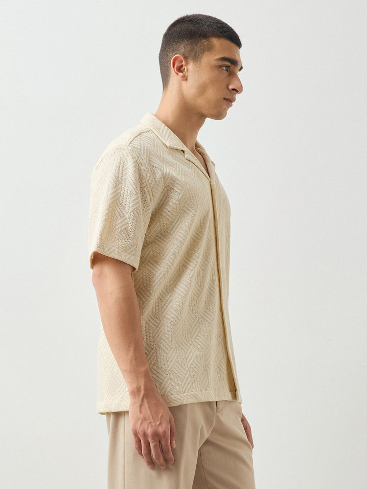 Boxy Fit Knit Shirt