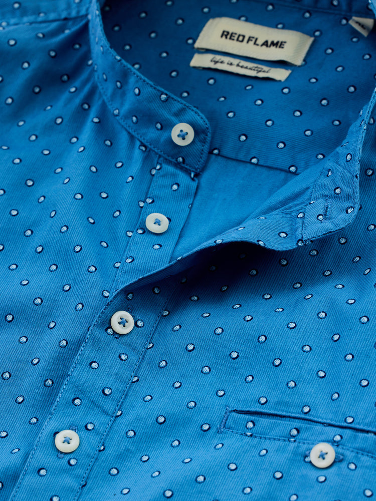 Blue Printed Kurta