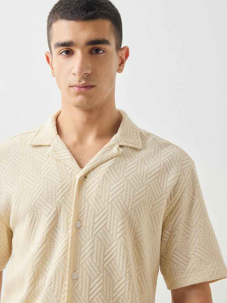 Boxy Fit Knit Shirt