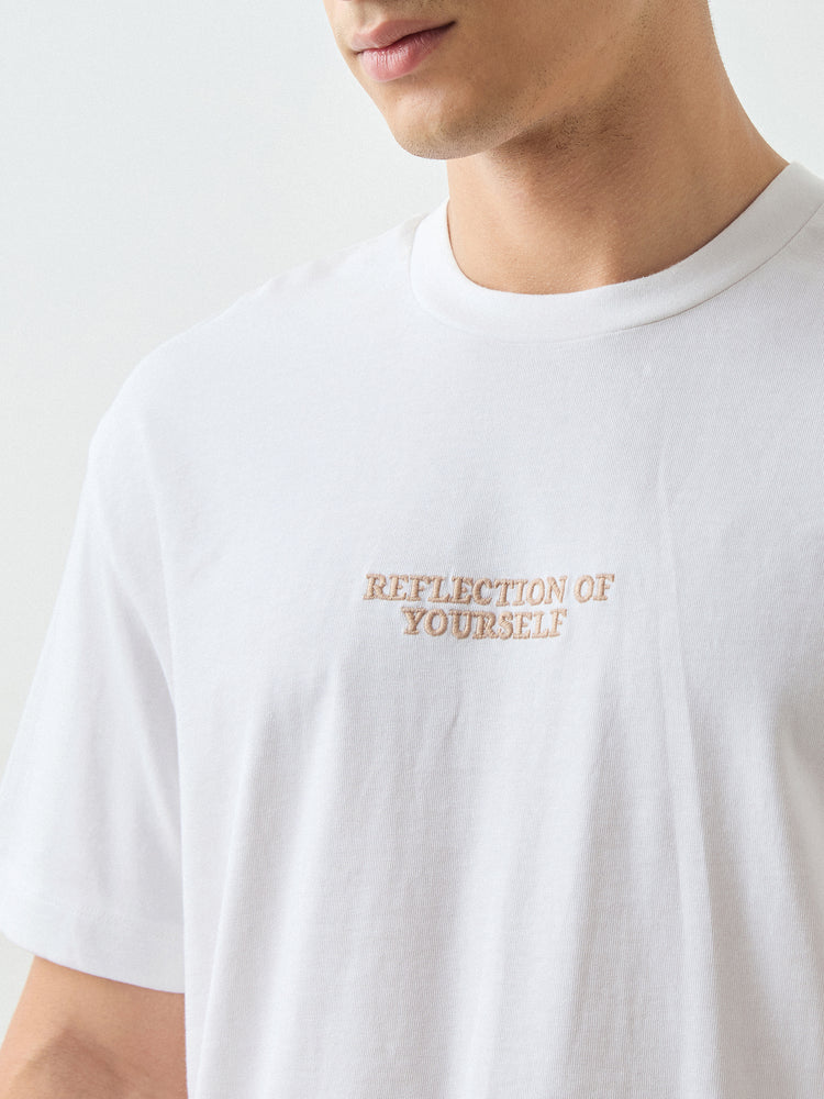 Relaxed Fit Back Print T-Shirt