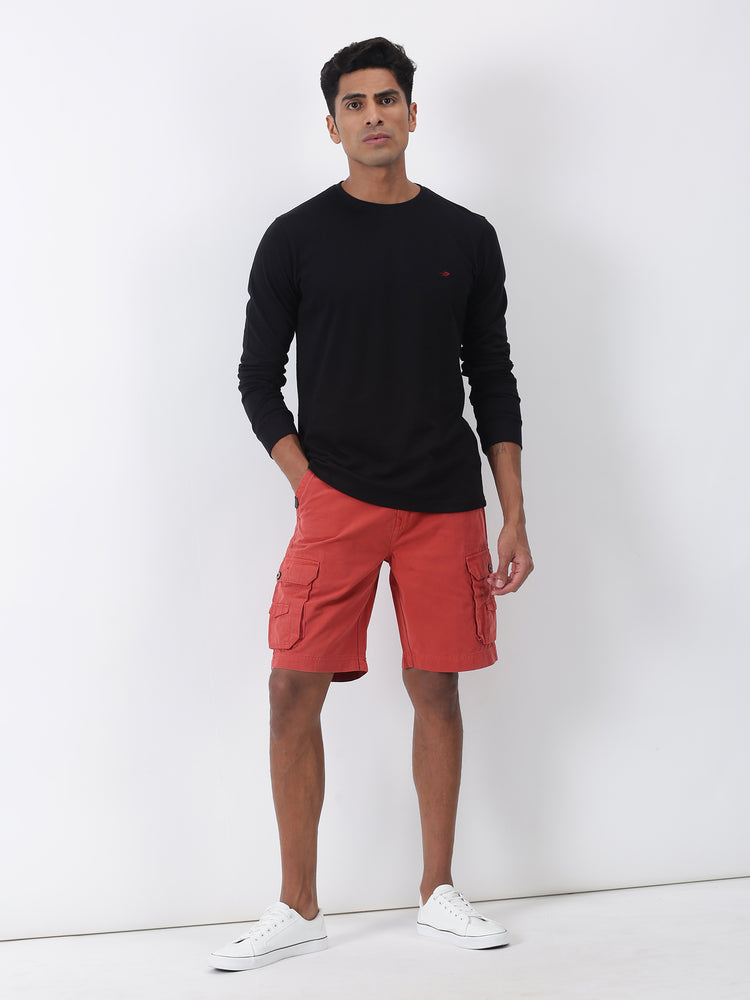 Black Pure Cotton T-Shirt