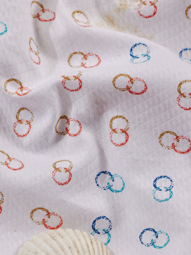 White Printed Shirt