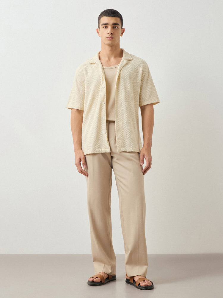 Boxy Fit Knit Shirt