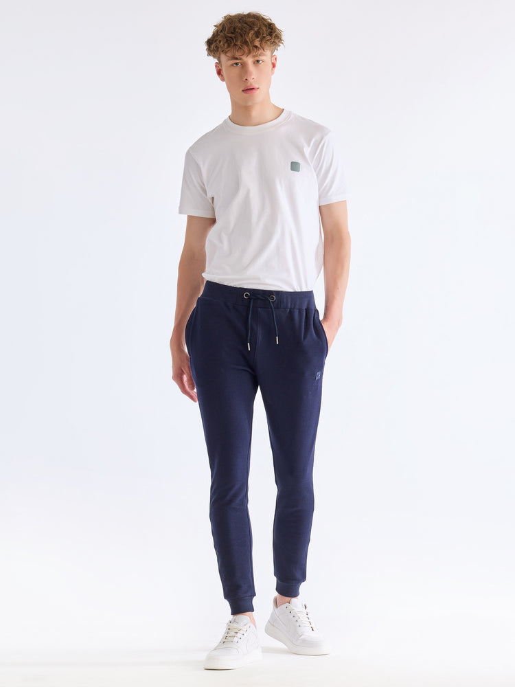 Navy Regular Fit Track Pant