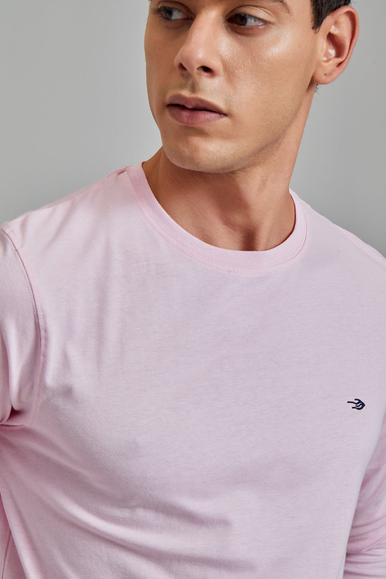 Pink Plain T-Shirt