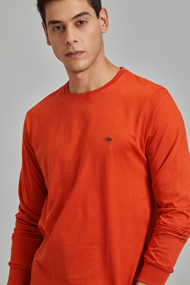 Rust Plain T-Shirt