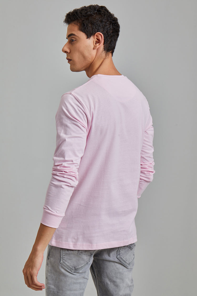 Pink Plain T-Shirt