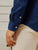 Navy Silky Denim Shirt