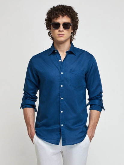 Linen Cotton Blend Shirt