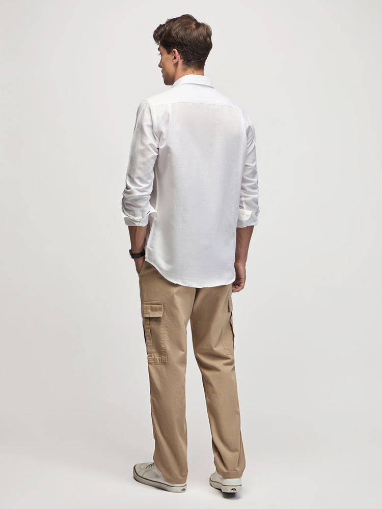 Linen Cotton Blend Shirt