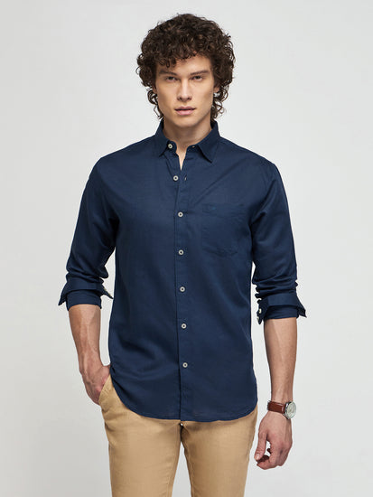 Linen Cotton Blend Shirt