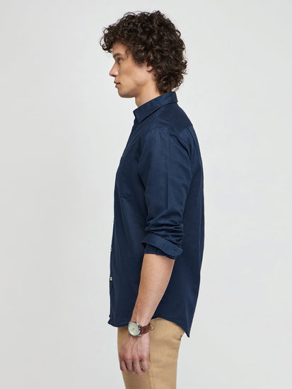 Linen Cotton Blend Shirt
