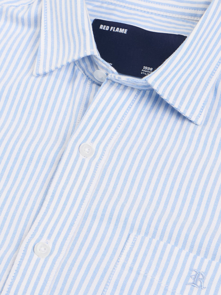 Textured Striped Shirt