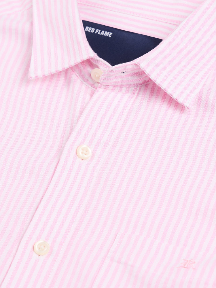 Textured Striped Shirt