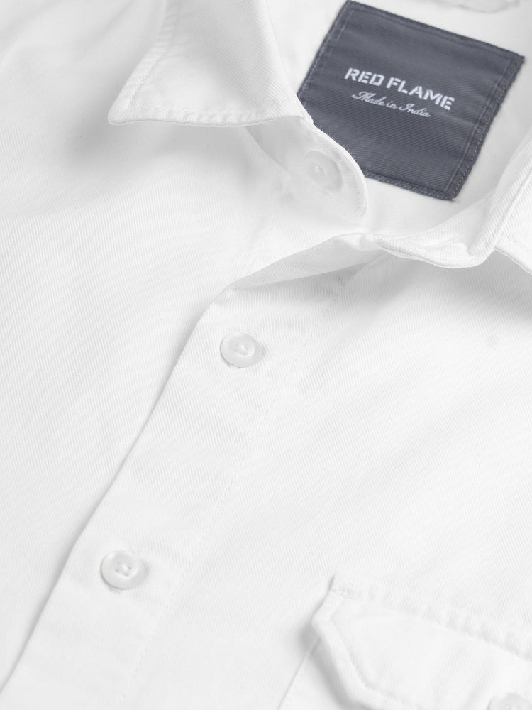 Double Pocket Twill Shirt