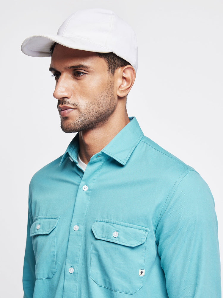 Double Pocket Twill Shirt