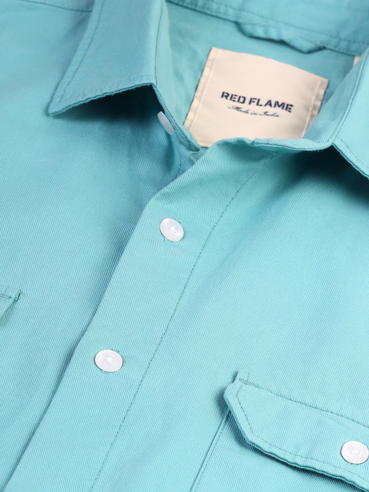 Double Pocket Twill Shirt