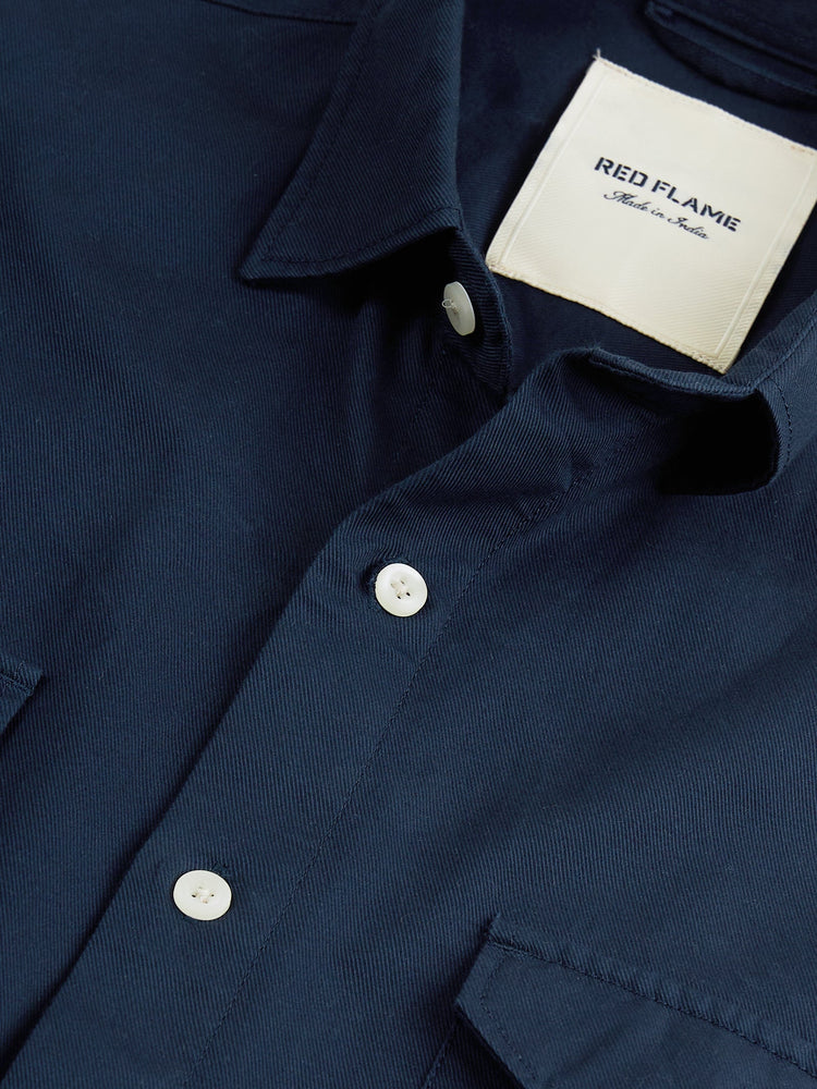 Double Pocket Twill Shirt