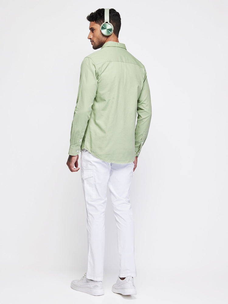 Double Pocket Twill Shirt