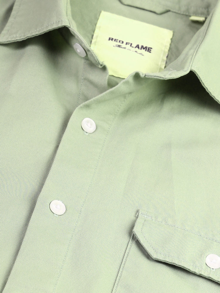 Double Pocket Twill Shirt