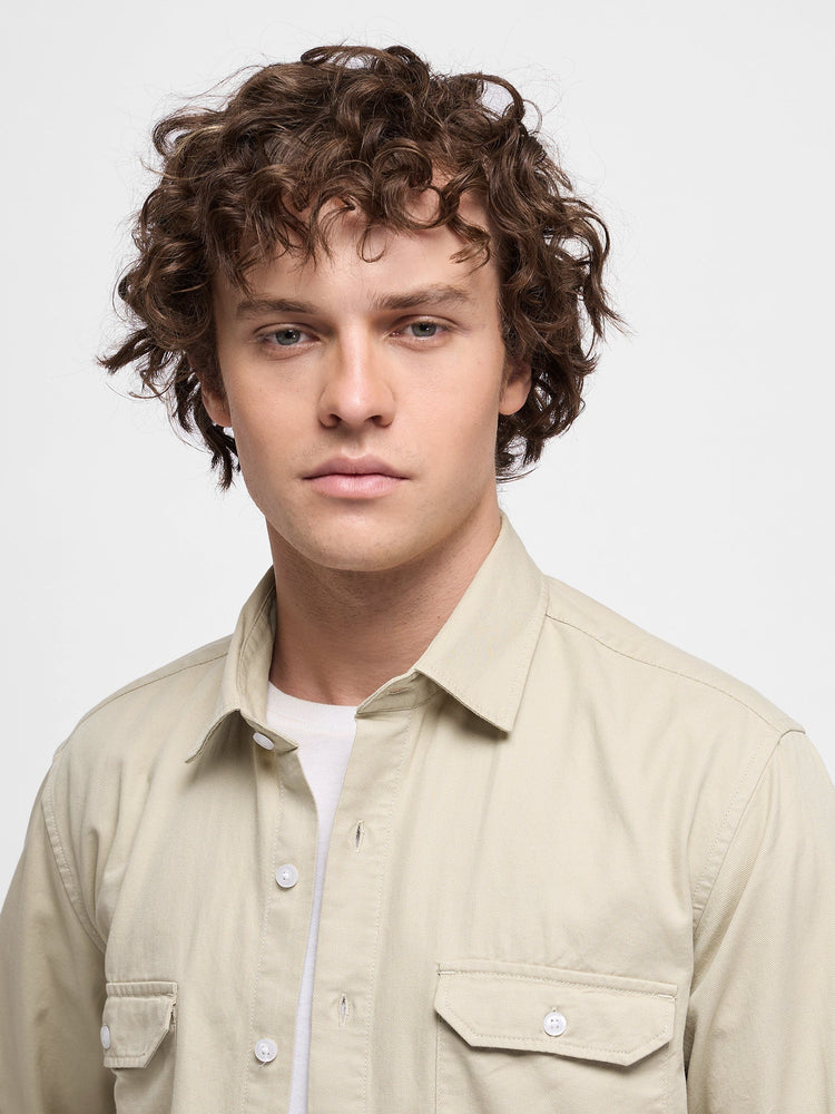 Double Pocket Twill Shirt