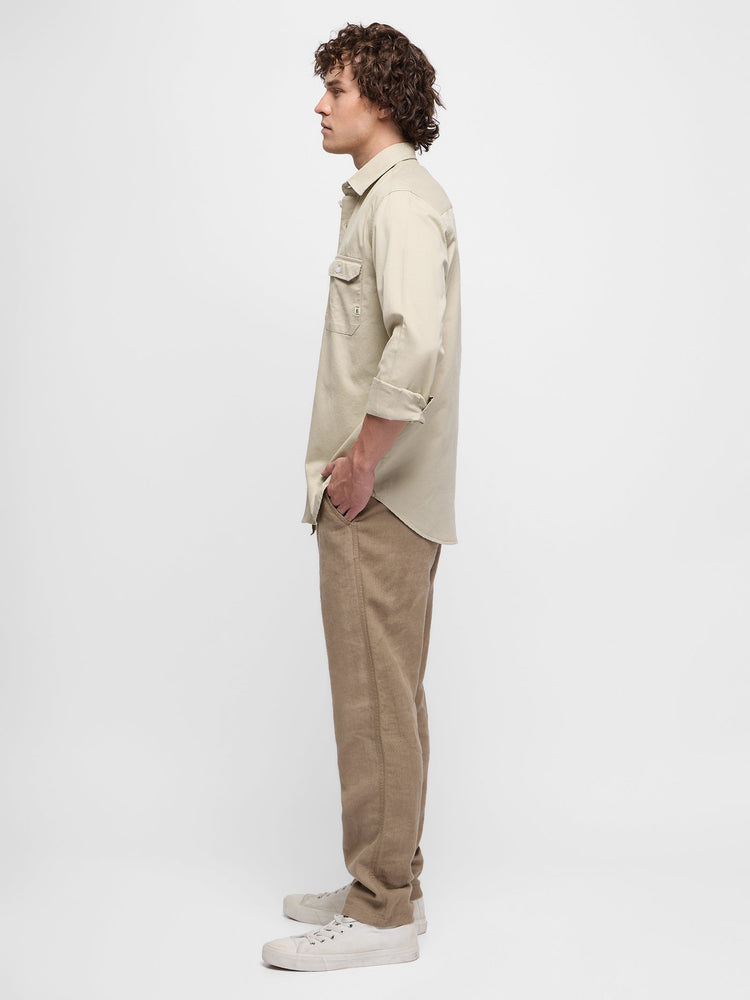 Double Pocket Twill Shirt