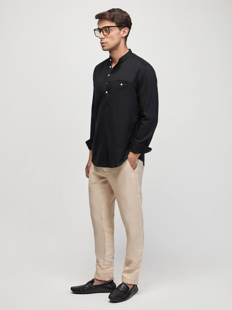 Twill Slub Cotton Kurta