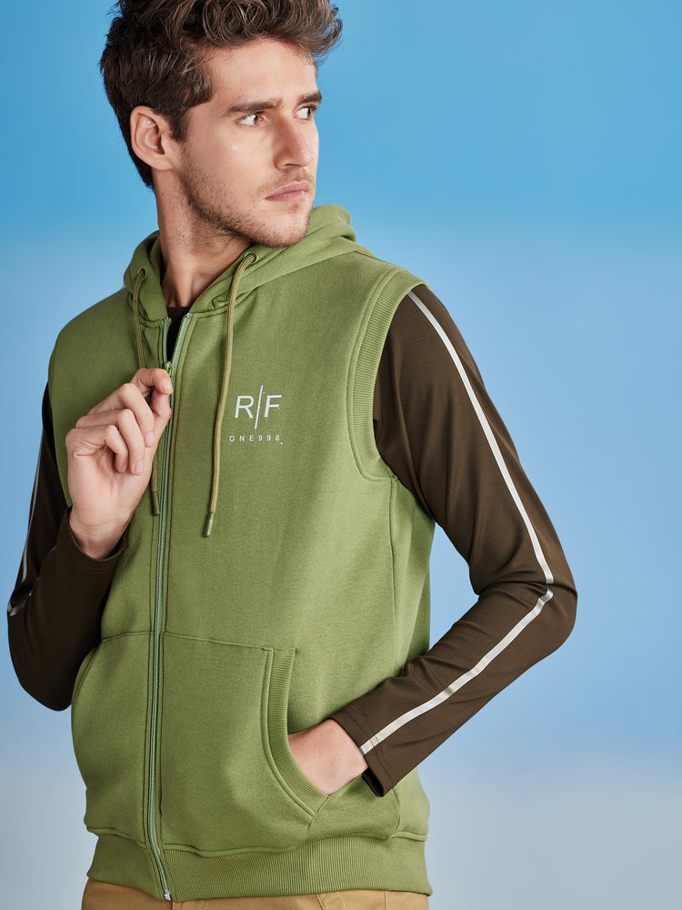 Green Plain Sweatshirt