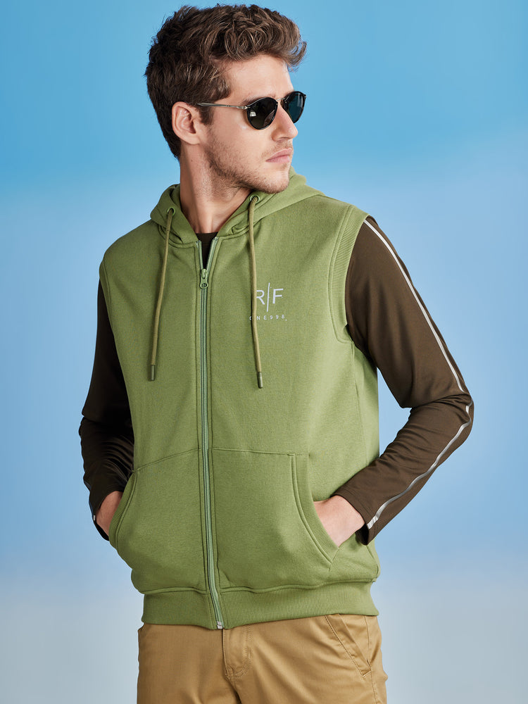 Green Plain Sweatshirt