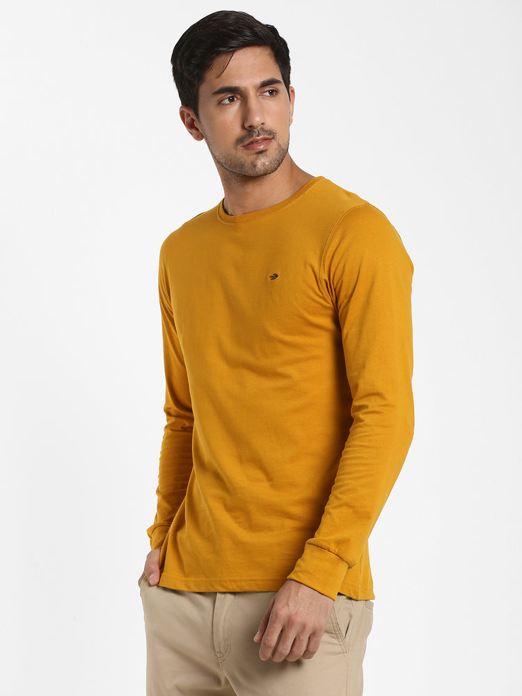 Yellow Plain T-Shirt