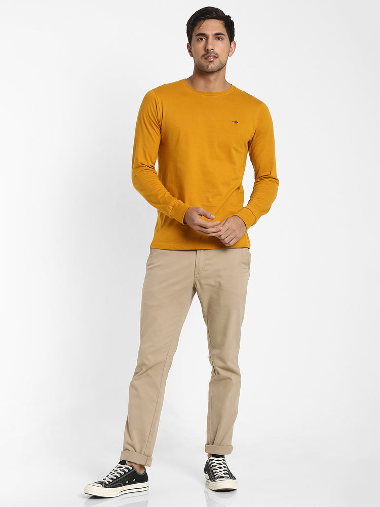 Yellow Plain T-Shirt