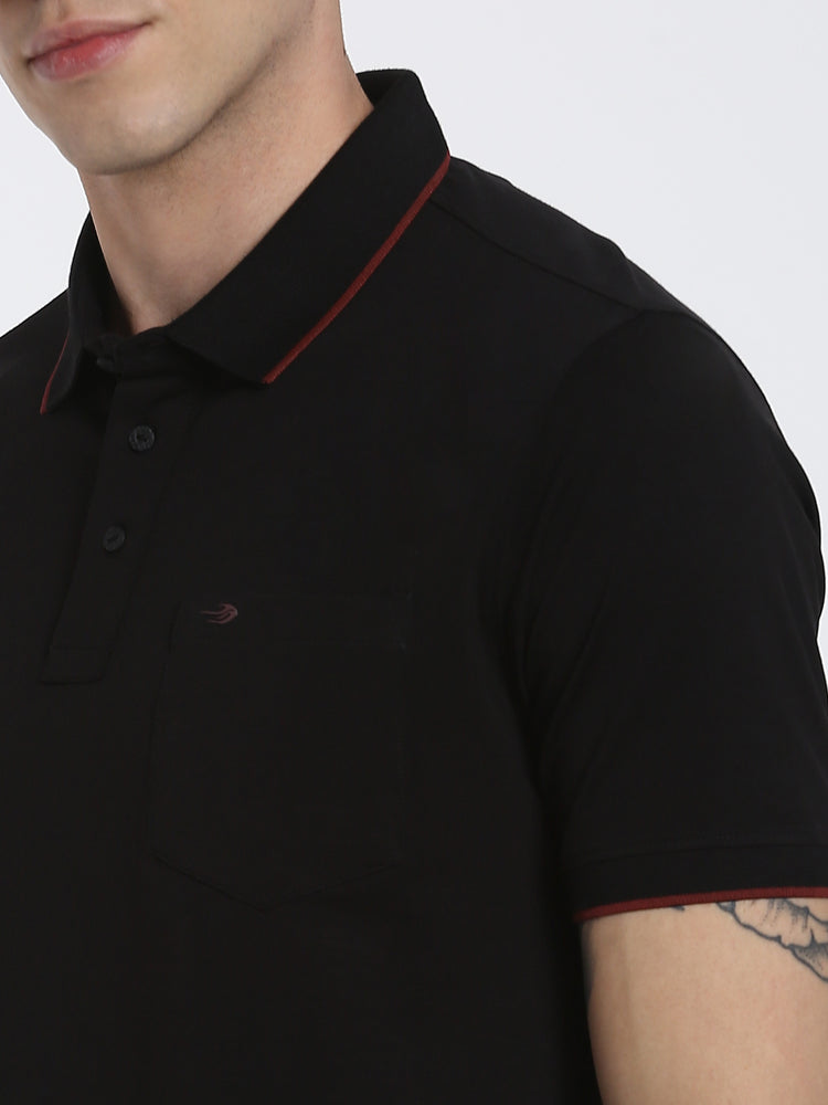 Cotton Stretch Pique Polo