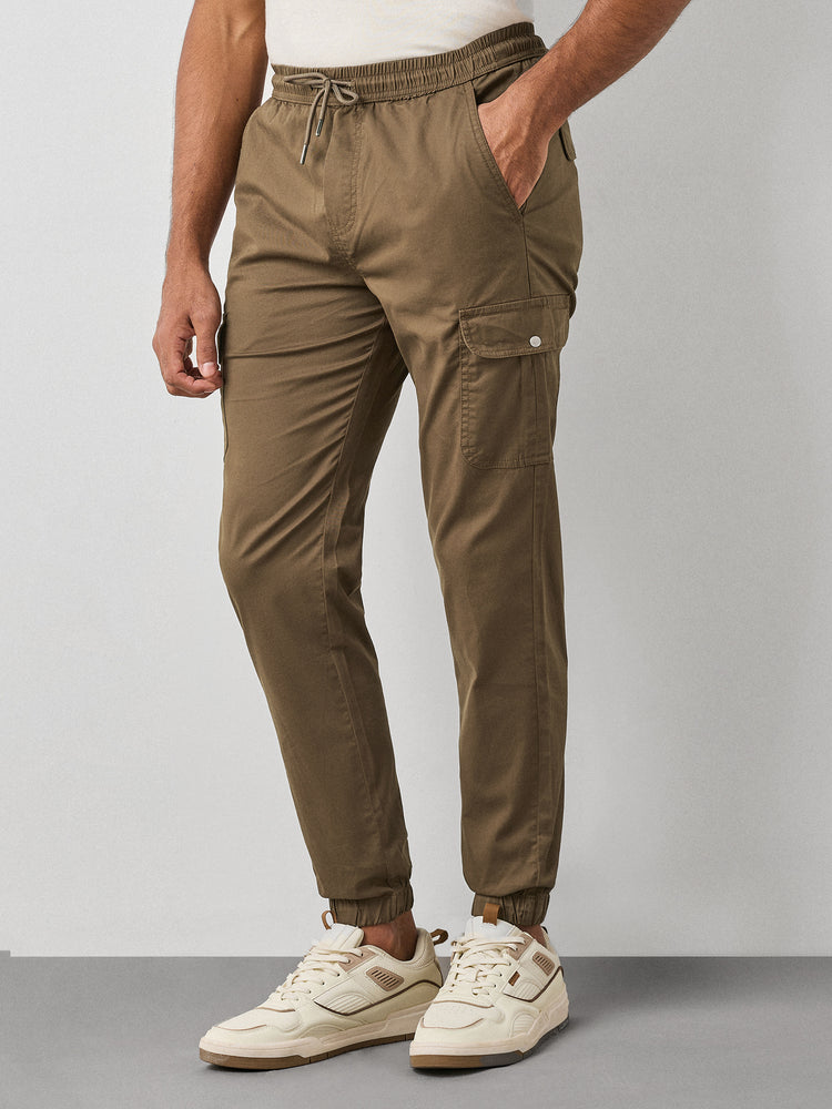 Twill Cargo Jogger