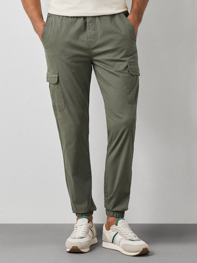 Twill Cargo Jogger