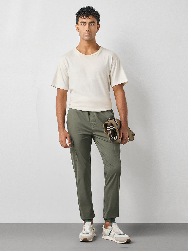 Twill Cargo Jogger