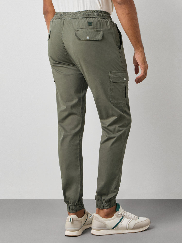Twill Cargo Jogger