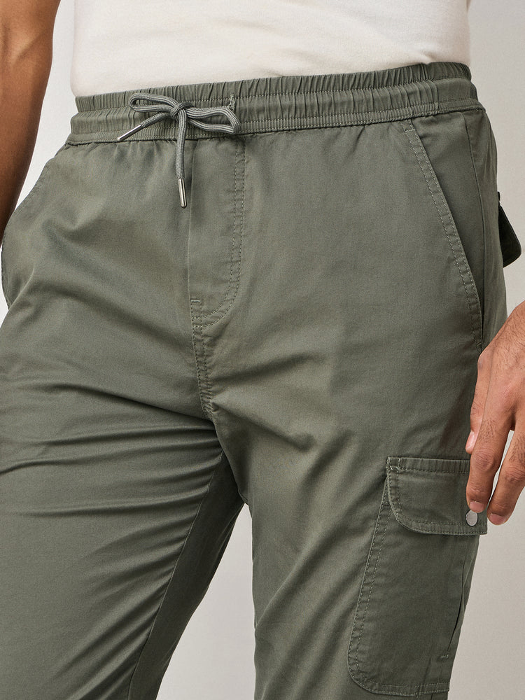 Twill Cargo Jogger