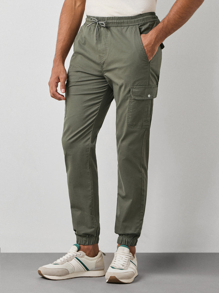 Twill Cargo Jogger