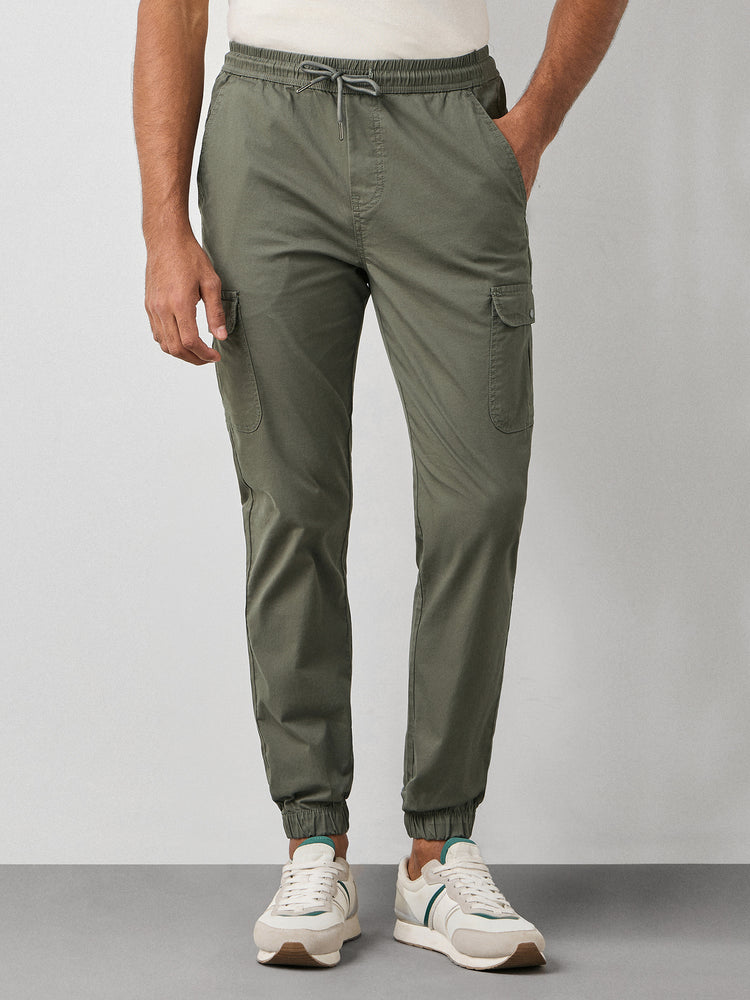 Twill Cargo Jogger