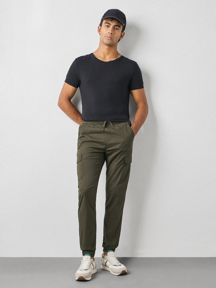 Twill Cargo Jogger