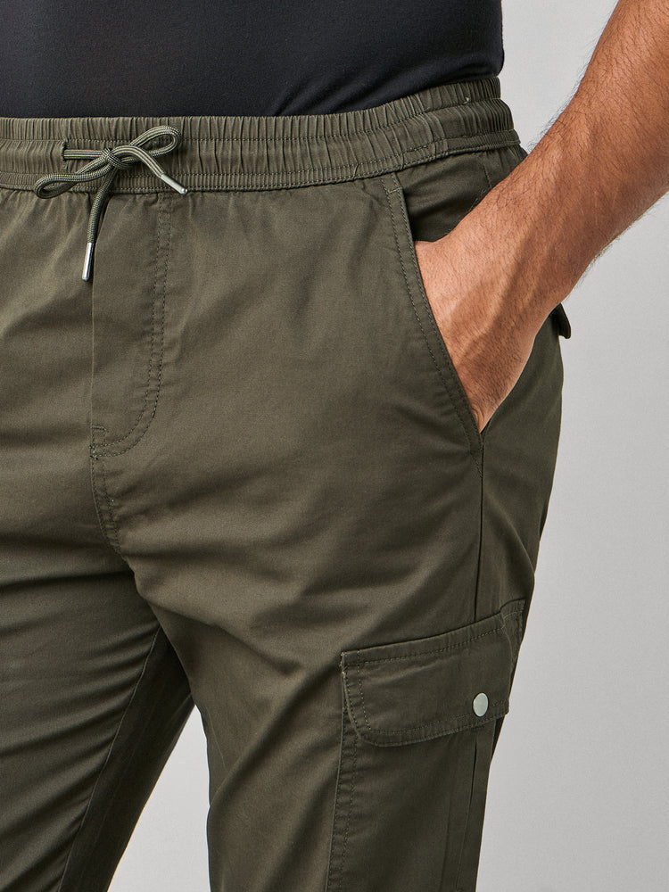 Twill Cargo Jogger
