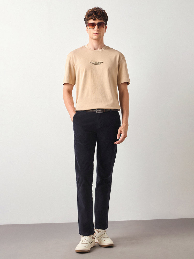 Relaxed Fit Corduroy Trouser
