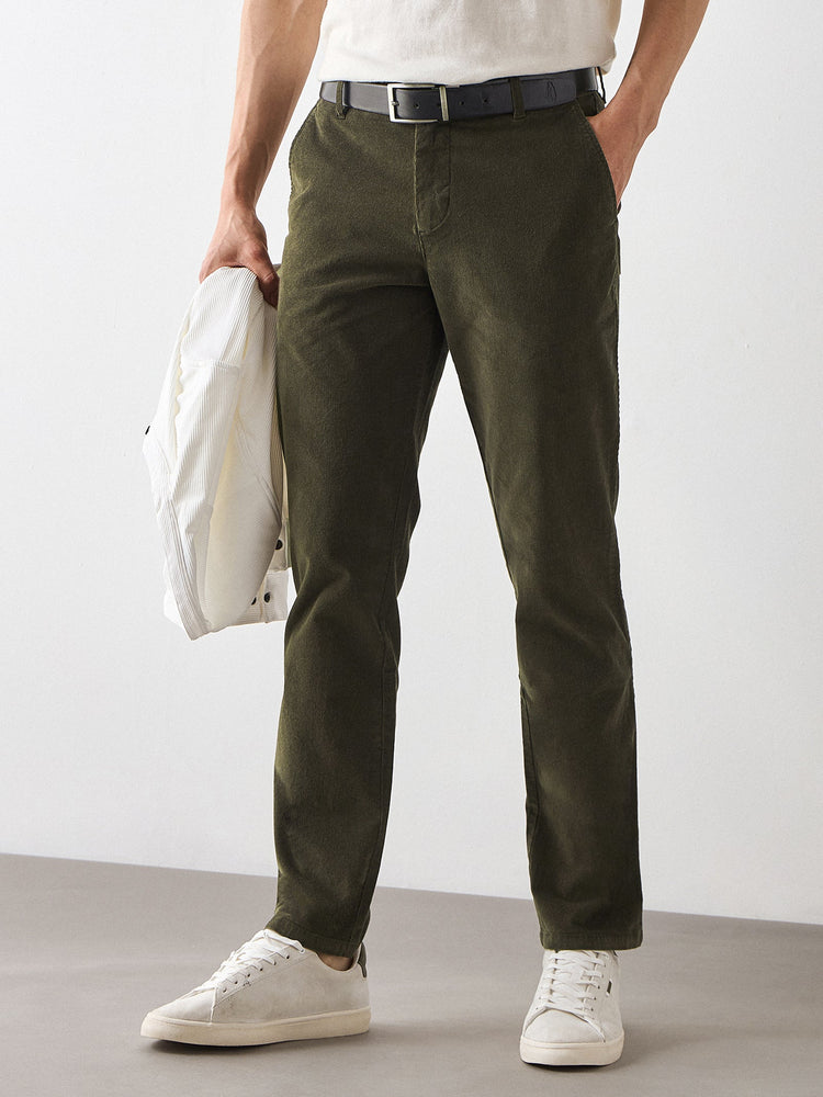 Relaxed Fit Corduroy Trouser