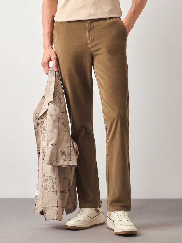 Relaxed Fit Corduroy Trouser