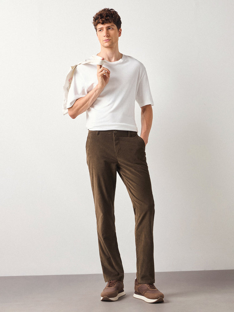 Relaxed Fit Corduroy Trouser
